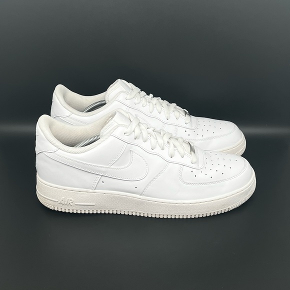 Nike Other - Nike Air Force 1s ‘07 Triple White Men’s Sz 13